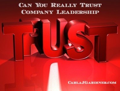 Can You Really Trust Company Leadership